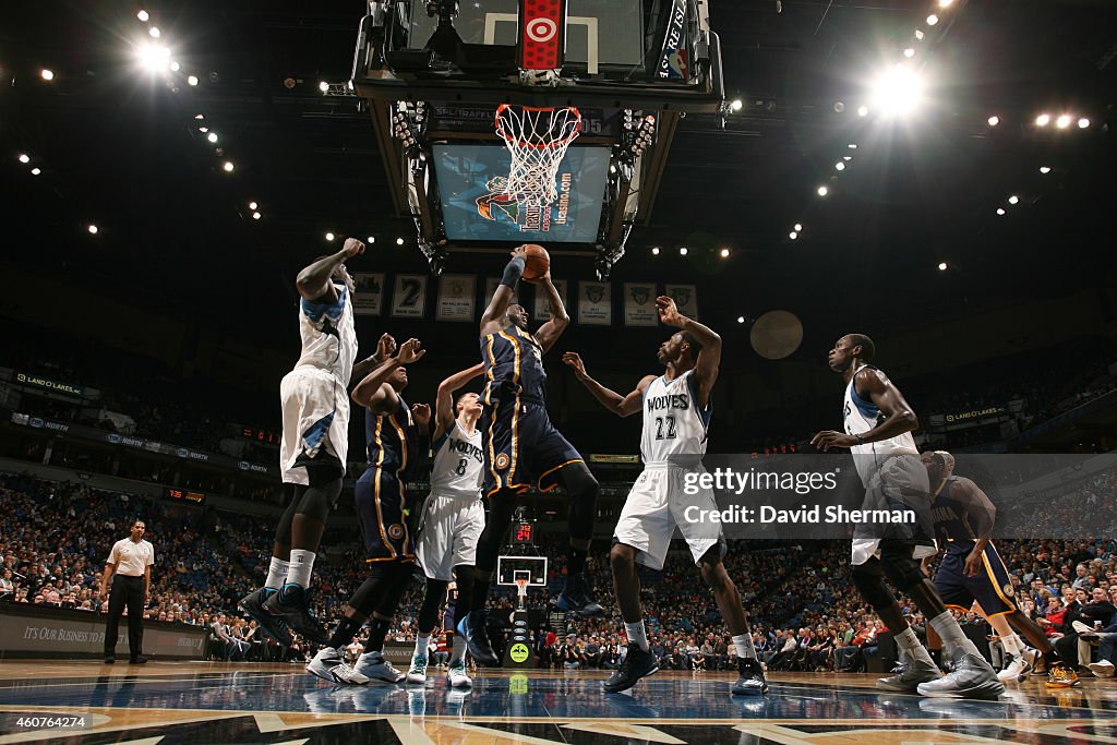 Indiana Pacers v Minnesota Timberwolves