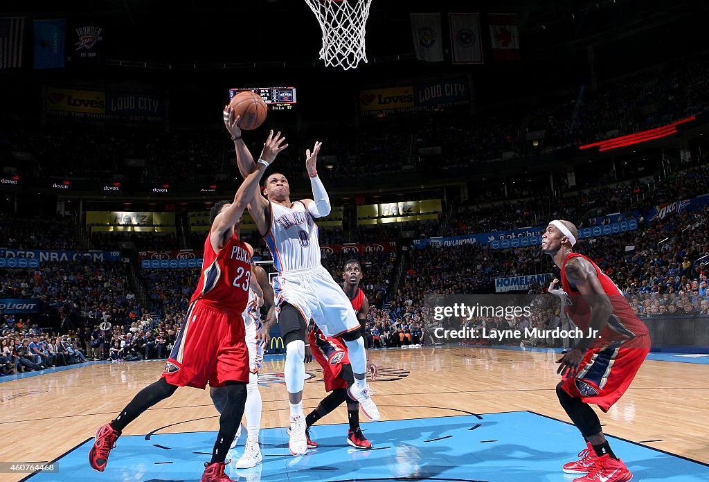 New Orleans Pelicans v Oklahoma City Thunder