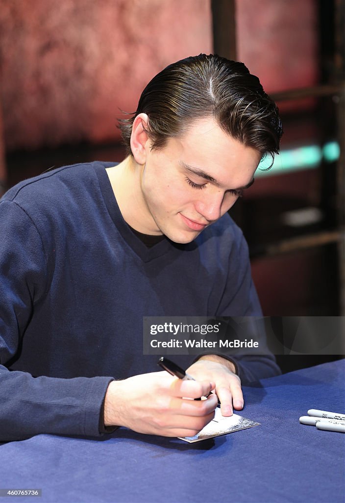 The Last Ship Original Broadway Cast CD Signing