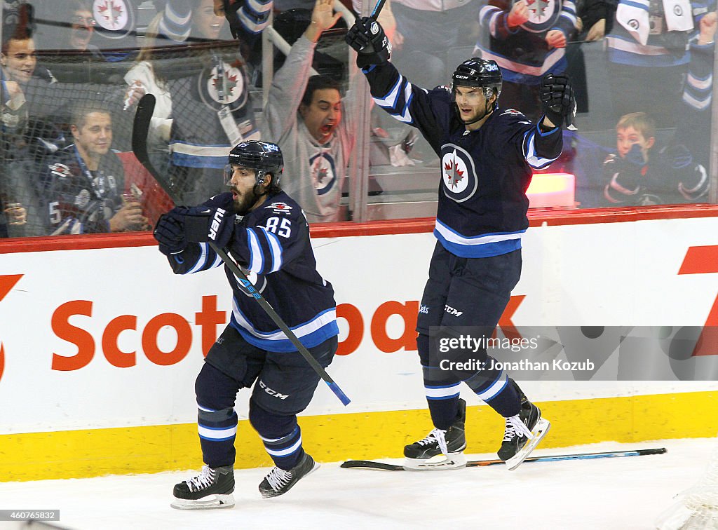 Philadelphia Flyers v Winnipeg Jets