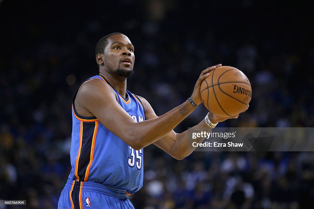 Oklahoma City Thunder v Golden State Warriors