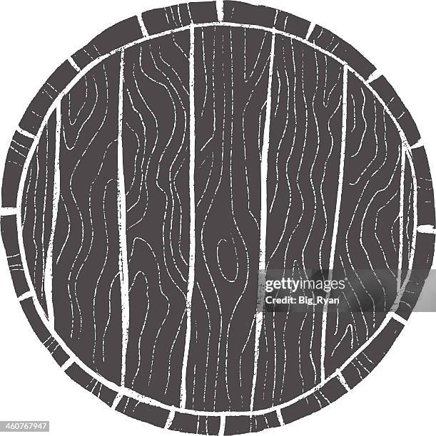 illustrazioni stock, clip art, cartoni animati e icone di tendenza di schizzo botte in legno - barrel