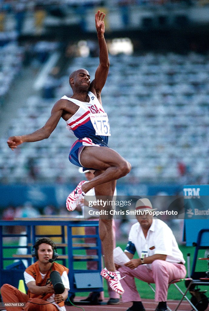 Mike Powell Math Mike Powell of the United States, silver medallist in the men's long ...
