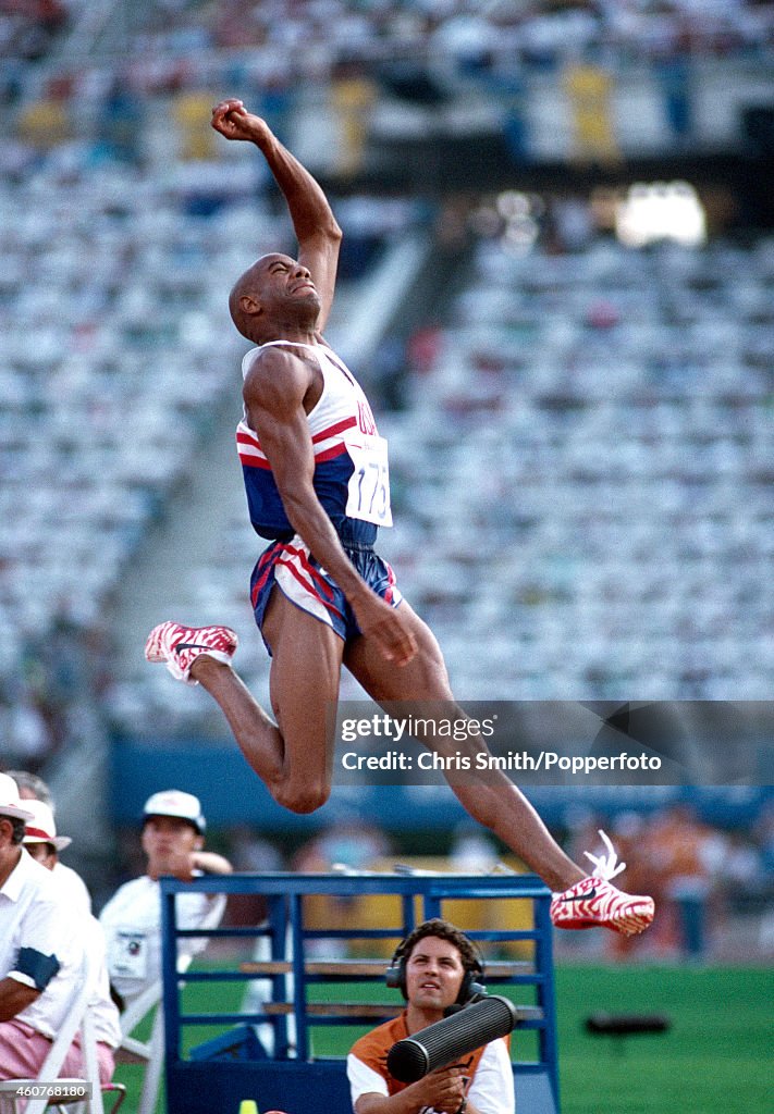 Mike Powell Math Mike Powell of the United States, silver medallist in the men's long ...