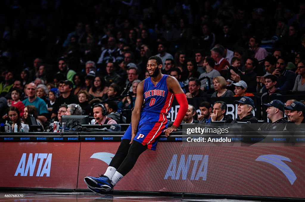 Brooklyn Nets v Detroit Pistons