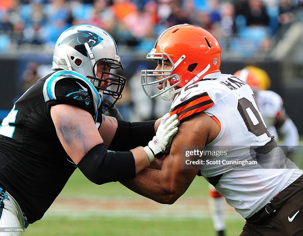 Cleveland Browns v Carolina Panthers