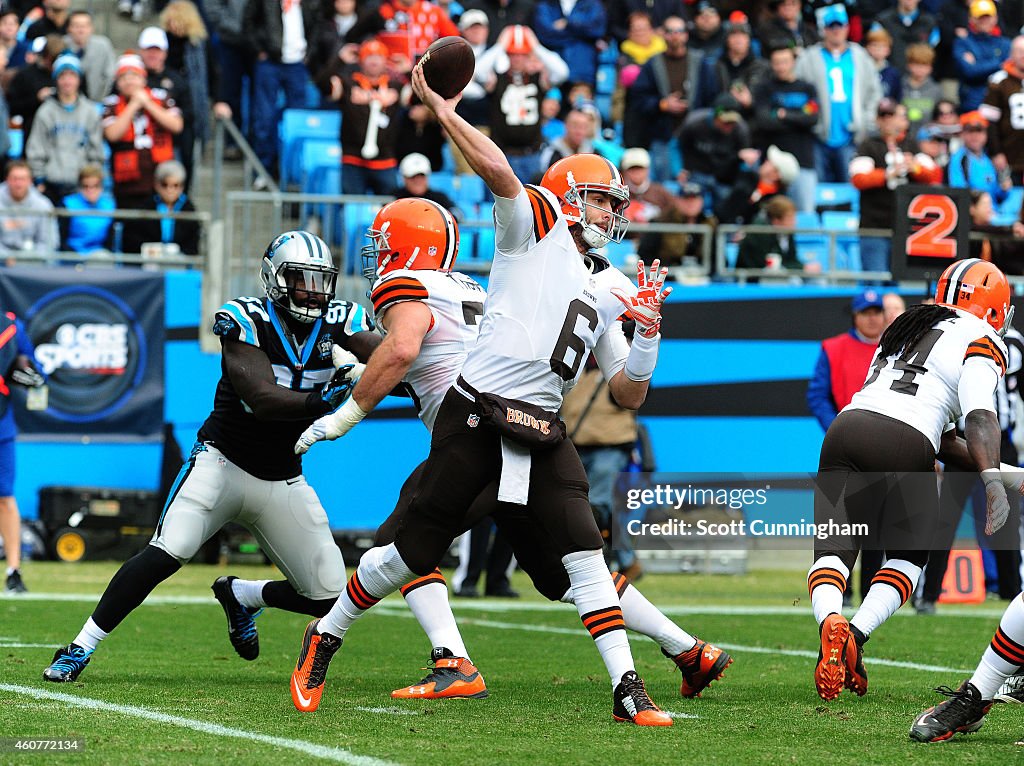 Cleveland Browns v Carolina Panthers