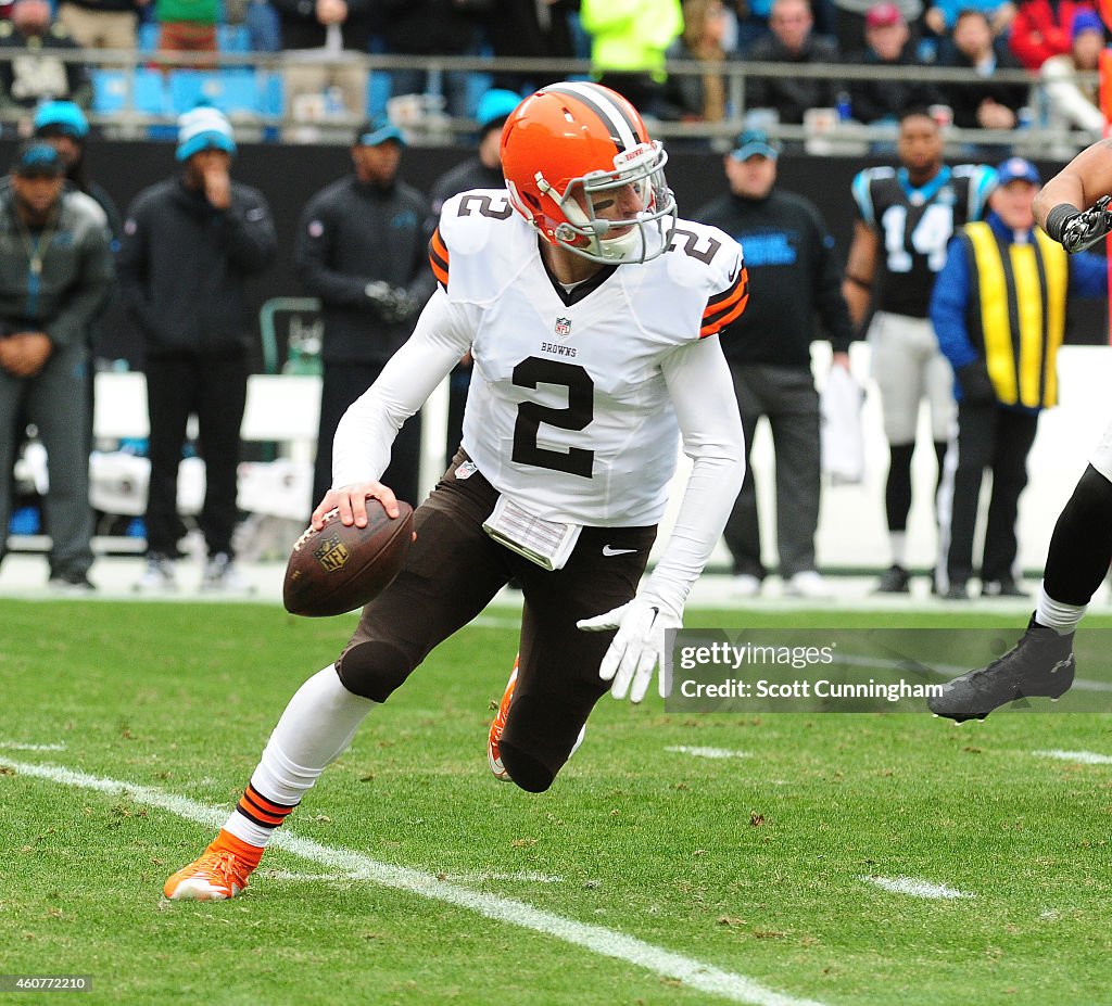 Cleveland Browns v Carolina Panthers