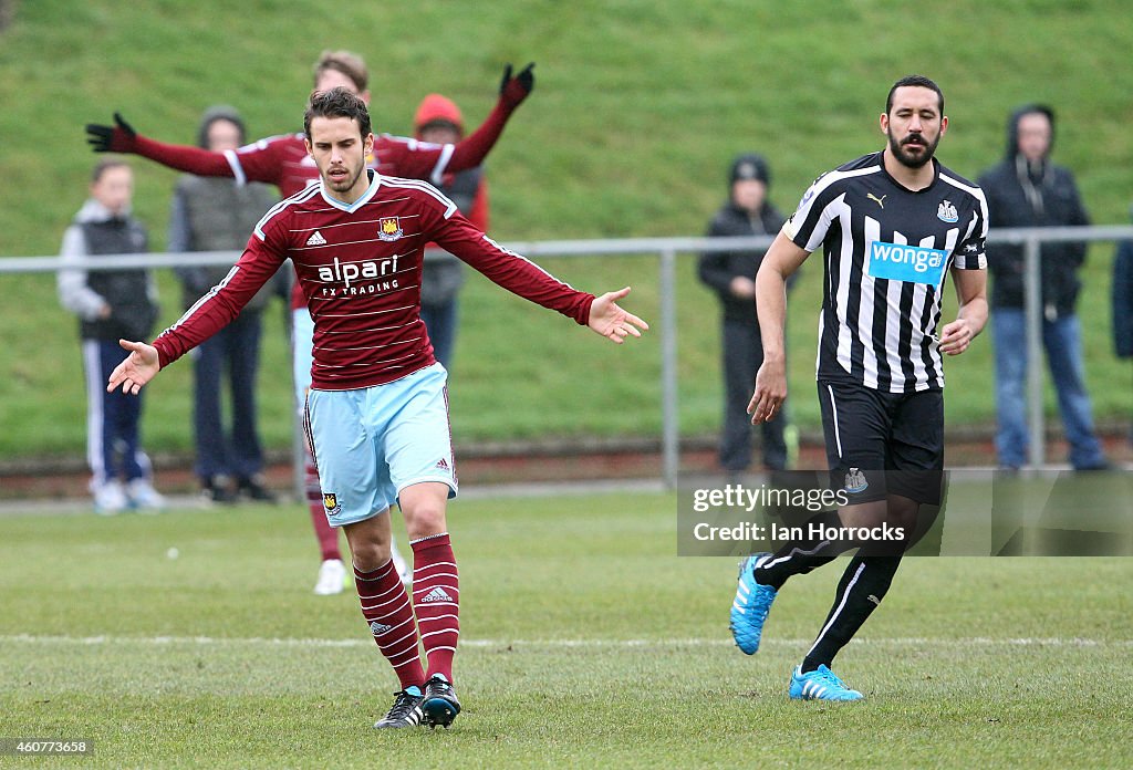 Newcastle United v West Ham - Barclays U21  Premier League