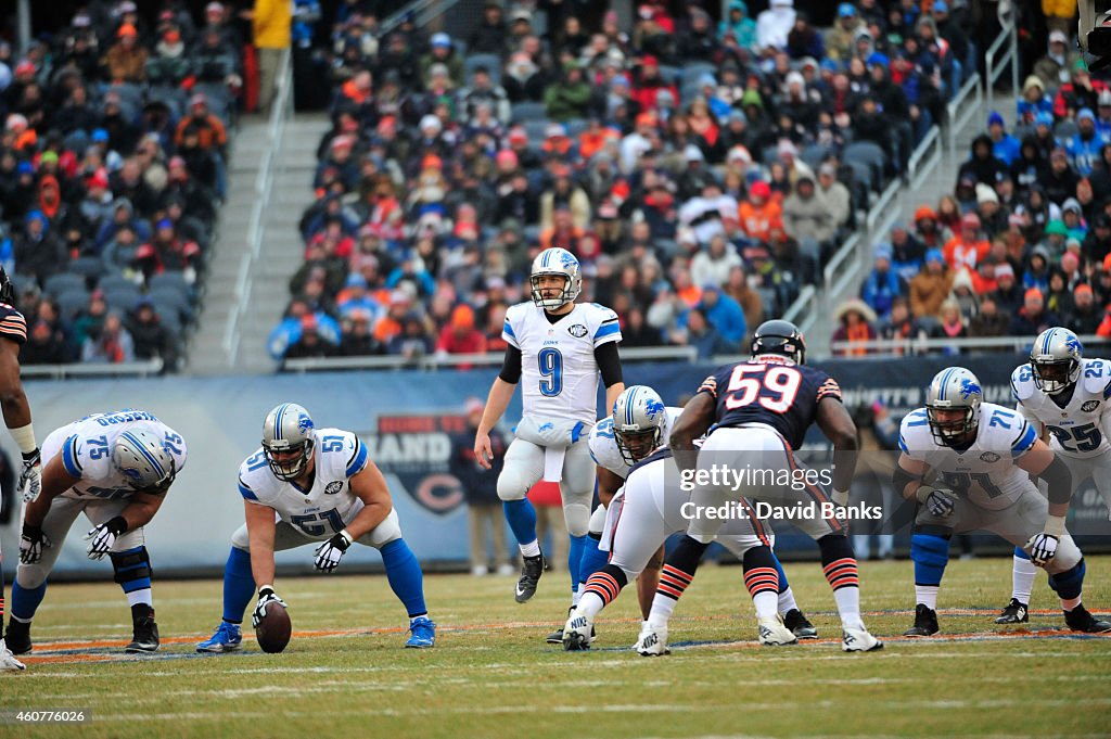 Detroit Lions v Chicago Bears