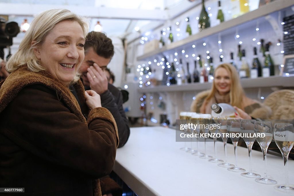 FRANCE-POLITICS-FN-LE PEN-CHRISTMAS