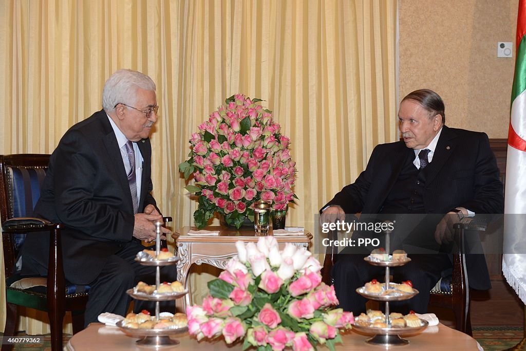 President, Mahmoud Abbas Visit To Algeria