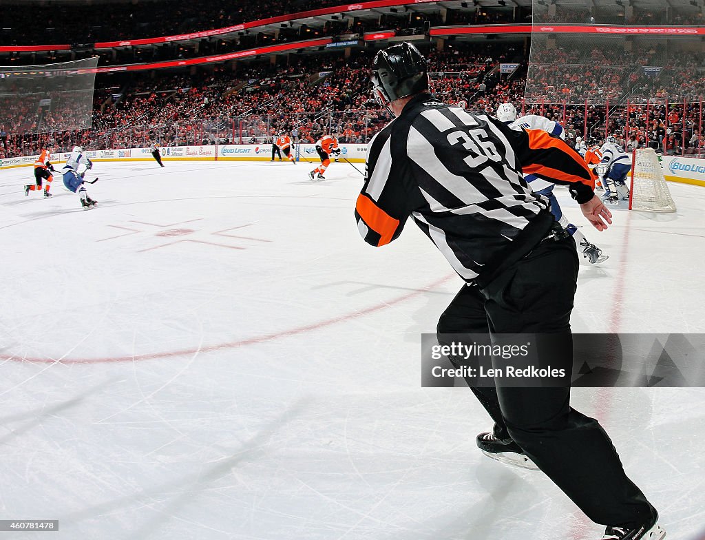 Tampa Bay Lightning v Philadelphia Flyers