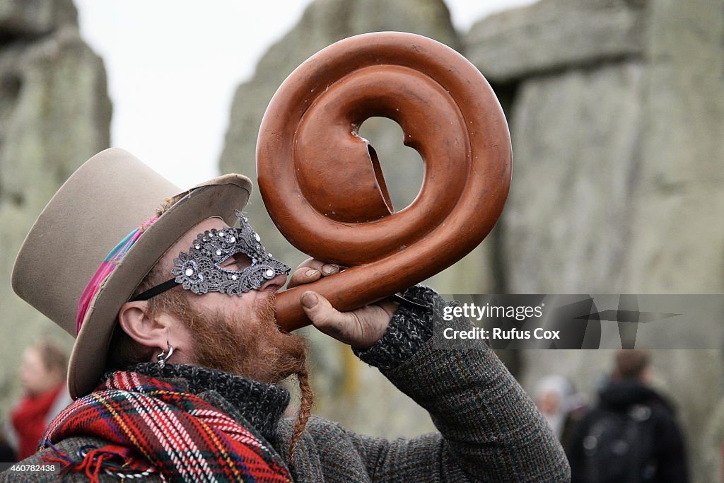 Winter Solstice Celebrated At Stonehenge