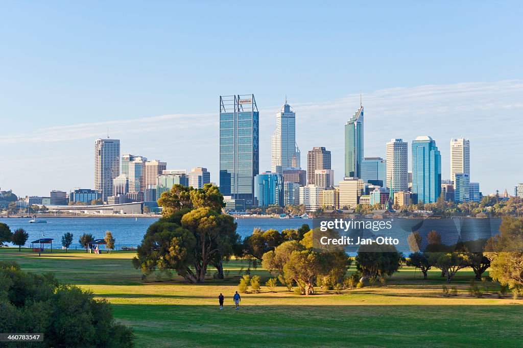 Skyline of Perth