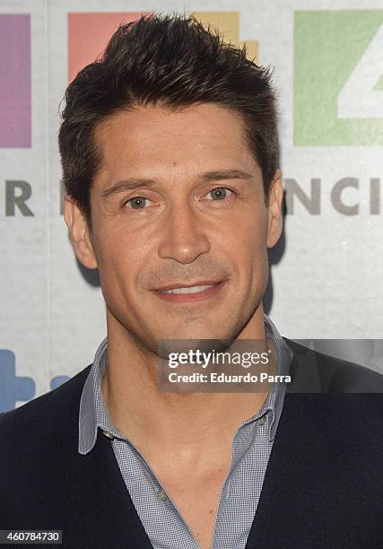 Jaime Cantizano attends the Gala for Children photocall at Magarinos sports center on December 22, 2014 in Madrid, Spain.