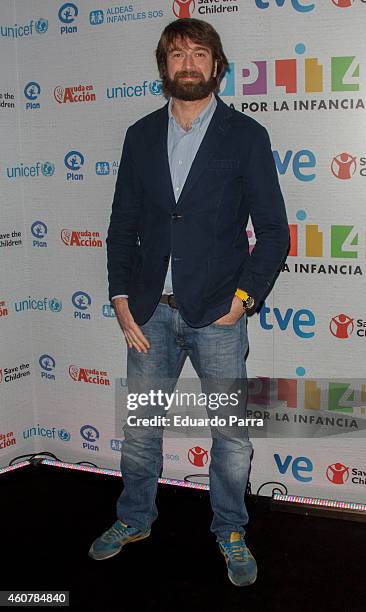 Julius Bienert attends the Gala for Children photocall at Magarinos sports center on December 22, 2014 in Madrid, Spain.