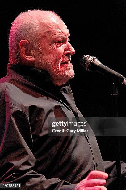 Joe Cocker performs in concert at The Backyard on July 2012 in Austin, Texas. Cocker died of lung cancer on December 22, 2014 in Crawford, Colorado.