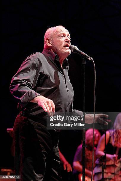 Joe Cocker performs in concert at The Backyard on July 2012 in Austin, Texas. Cocker died of lung cancer on December 22, 2014 in Crawford, Colorado.