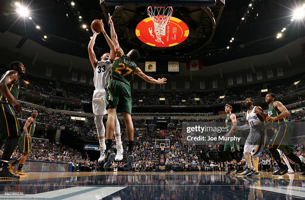 Utah Jazz v Memphis Grizzlies