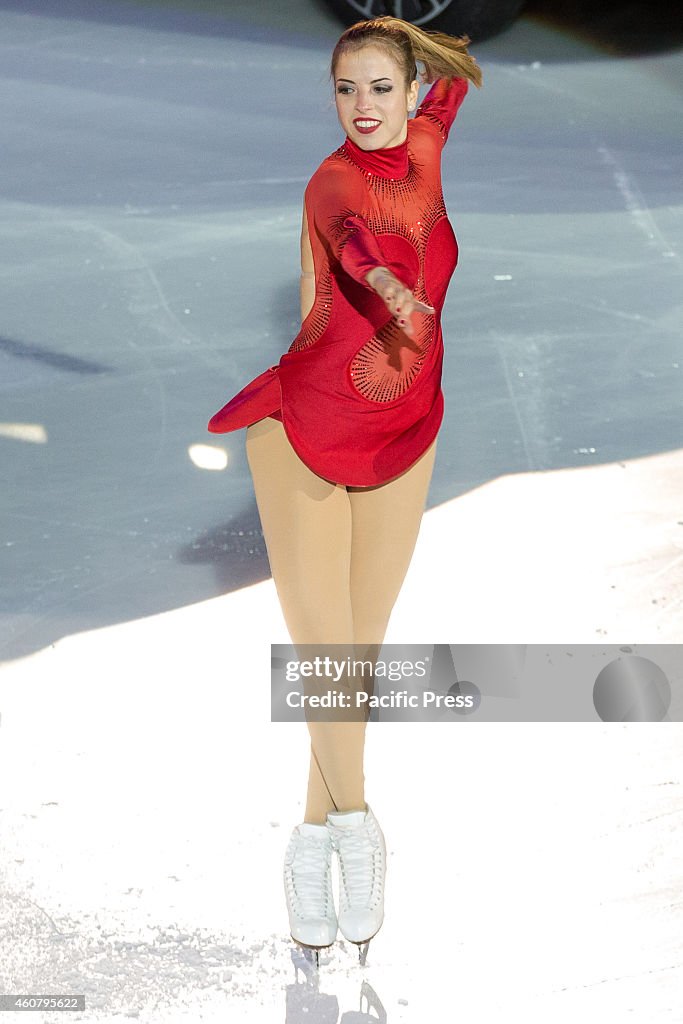 Carolina Kostner during the 8th edition of Golden Skate...