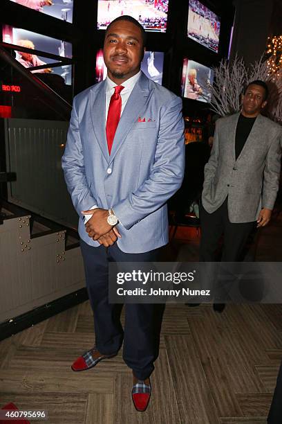 Playe Jeff Cumberland attends the Holiday Toy Drive at Suite 36 on December 22, 2014 in New York City.