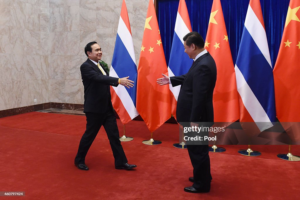 Thai Prime Minister Prayut Chan-o-cha  Visits China