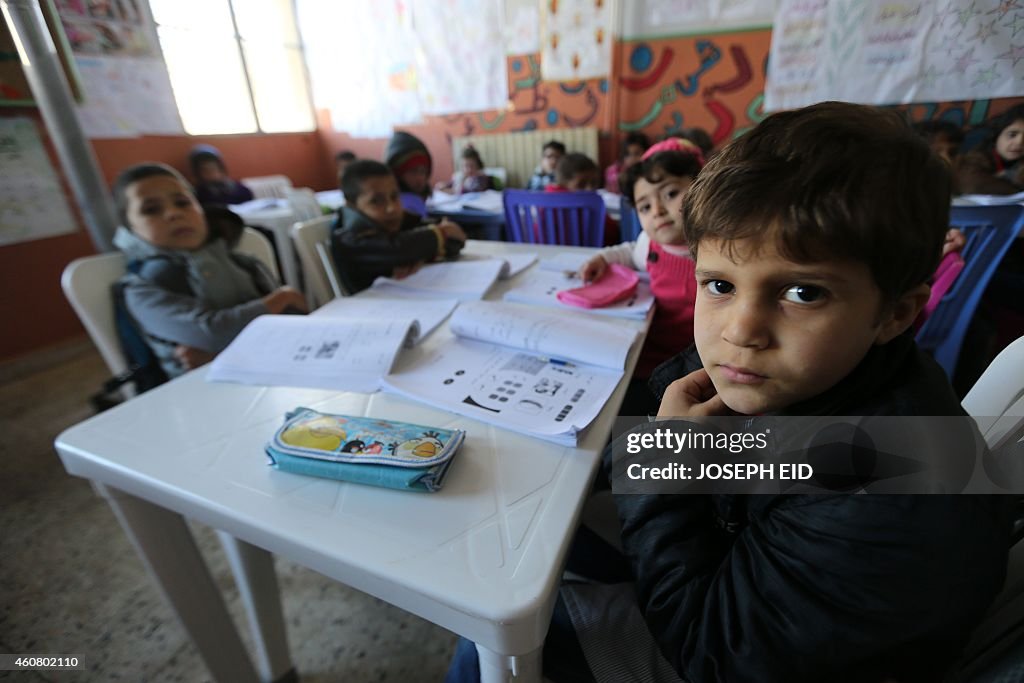LEBANON-SYRIA-CONFLICT-EDUCATION-REFUGEES