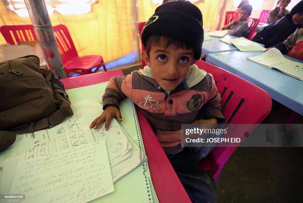 LEBANON-SYRIA-CONFLICT-EDUCATION-REFUGEES