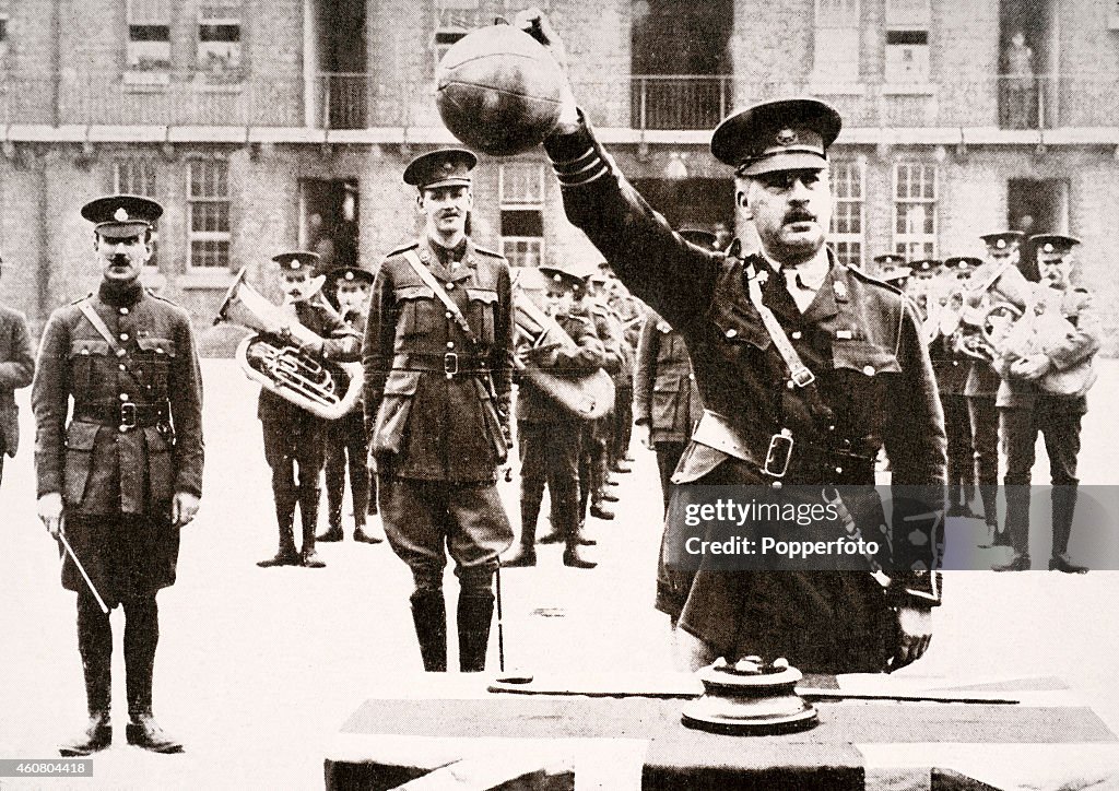 The Football That Led A Successful Charge - World War One