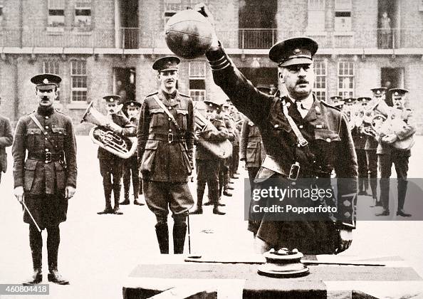 The Football That Led A Successful Charge - World War One The Football That Led A Successful Charge - World War One