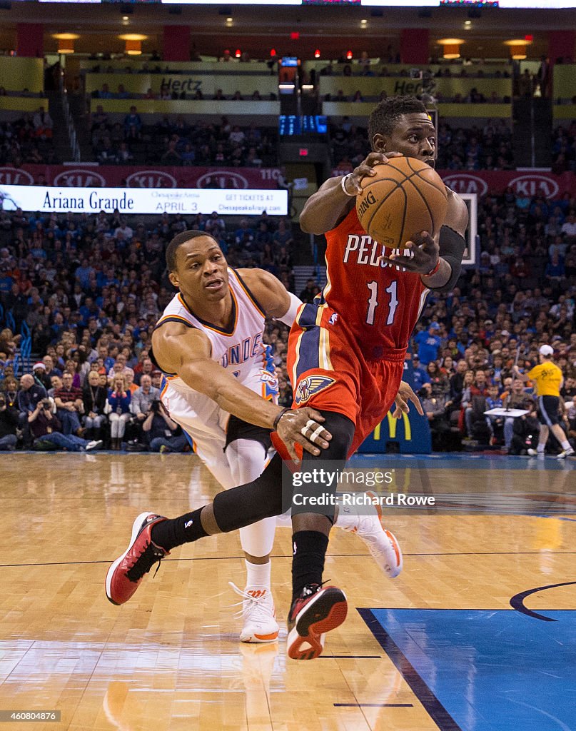 New Orleans Pelicans v Oklahoma City Thunder