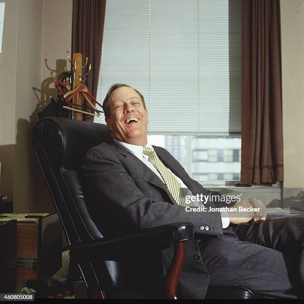 Businessman David Koch is photographed for Fortune Magazine on November 18, 1996 in New York City.