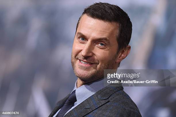Actor Richard Armitage arrives at the Los Angeles premiere of 'The Hobbit: The Battle Of The Five Armies' at Dolby Theatre on December 9, 2014 in...
