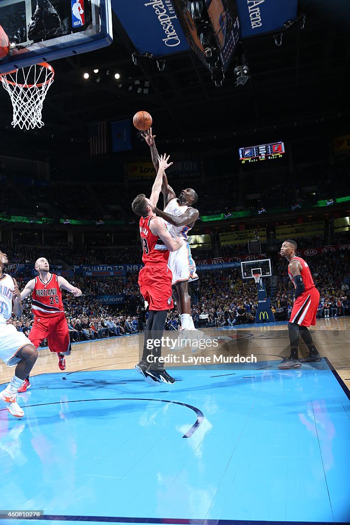 Portland Trail Blazers v Oklahoma City Thunder