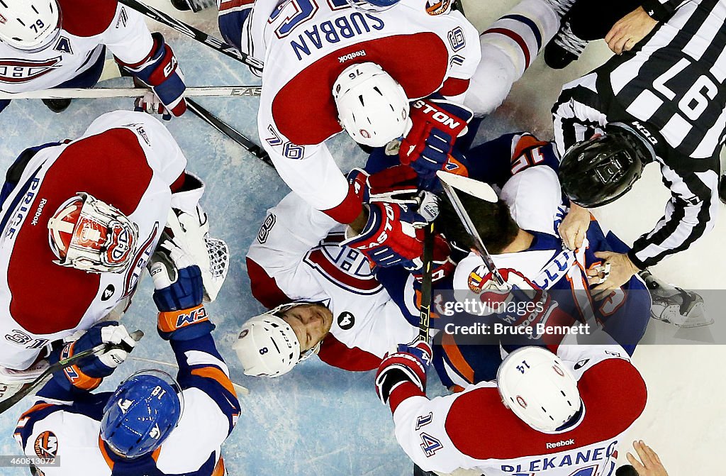 Montreal Canadiens v New York Islanders