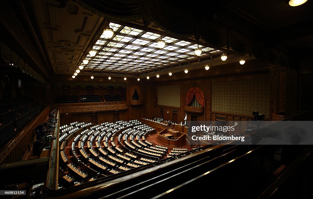 Shinzo Abe Re-Appointed As Japan's Prime Minister At The National Diet