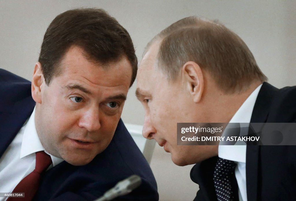 RUSSIA-PUTIN-MEDVEDEV