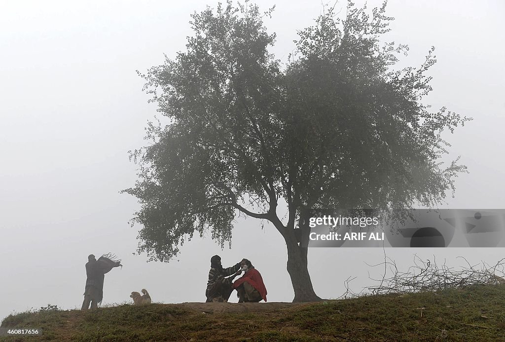 PAKISTAN-WEATHER-FOG