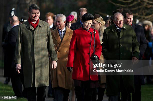 Prince Timothy 42 Princess Anne With Timothy Laurence 2014 Stock Photos, High-Res ...