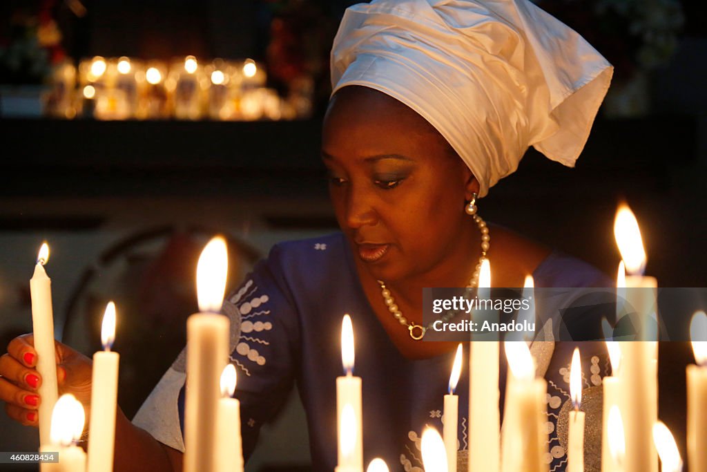 Christmas mass in Senegal