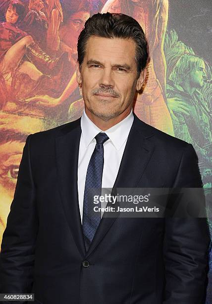 Actor Josh Brolin attends the premiere of "Inherent Vice" at TCL Chinese Theatre on December 10, 2014 in Hollywood, California.
