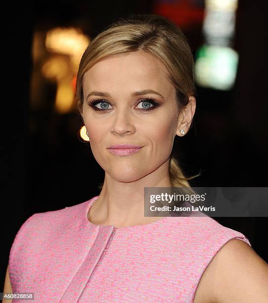 Actress Reese Witherspoon attends the premiere of "Inherent Vice" at TCL Chinese Theatre on December 10, 2014 in Hollywood, California.