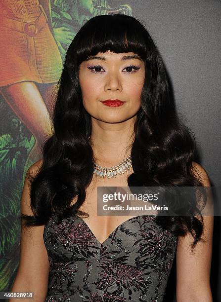 Actress Hong Chau attends the premiere of "Inherent Vice" at TCL Chinese Theatre on December 10, 2014 in Hollywood, California.