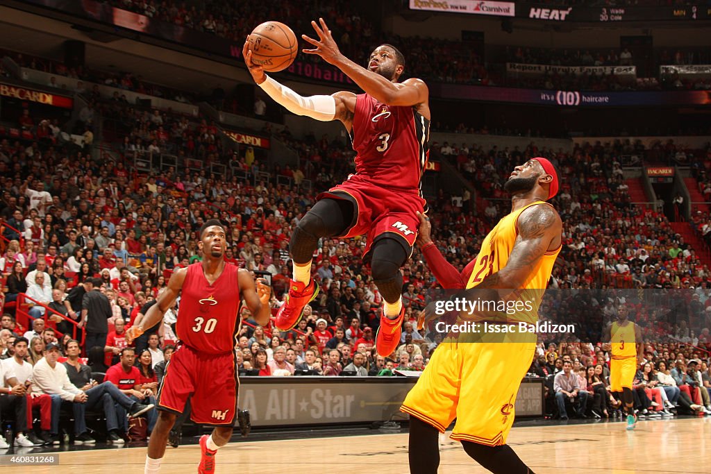 Cleveland Cavaliers v Miami Heat