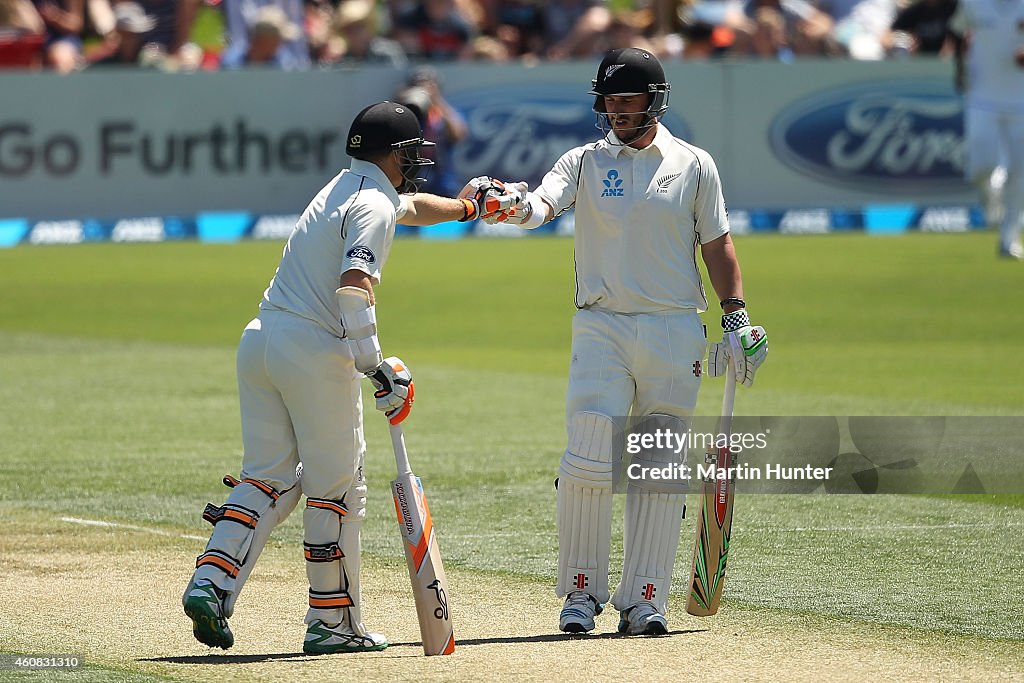 New Zealand v Sri Lanka - 1st Test: Day 1