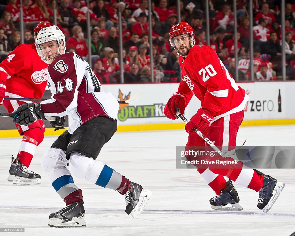 Colorado Avalanche v Detroit Red Wings