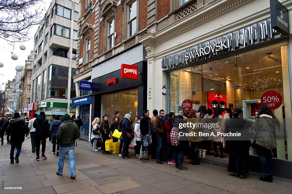 Boxing Day Sales in London