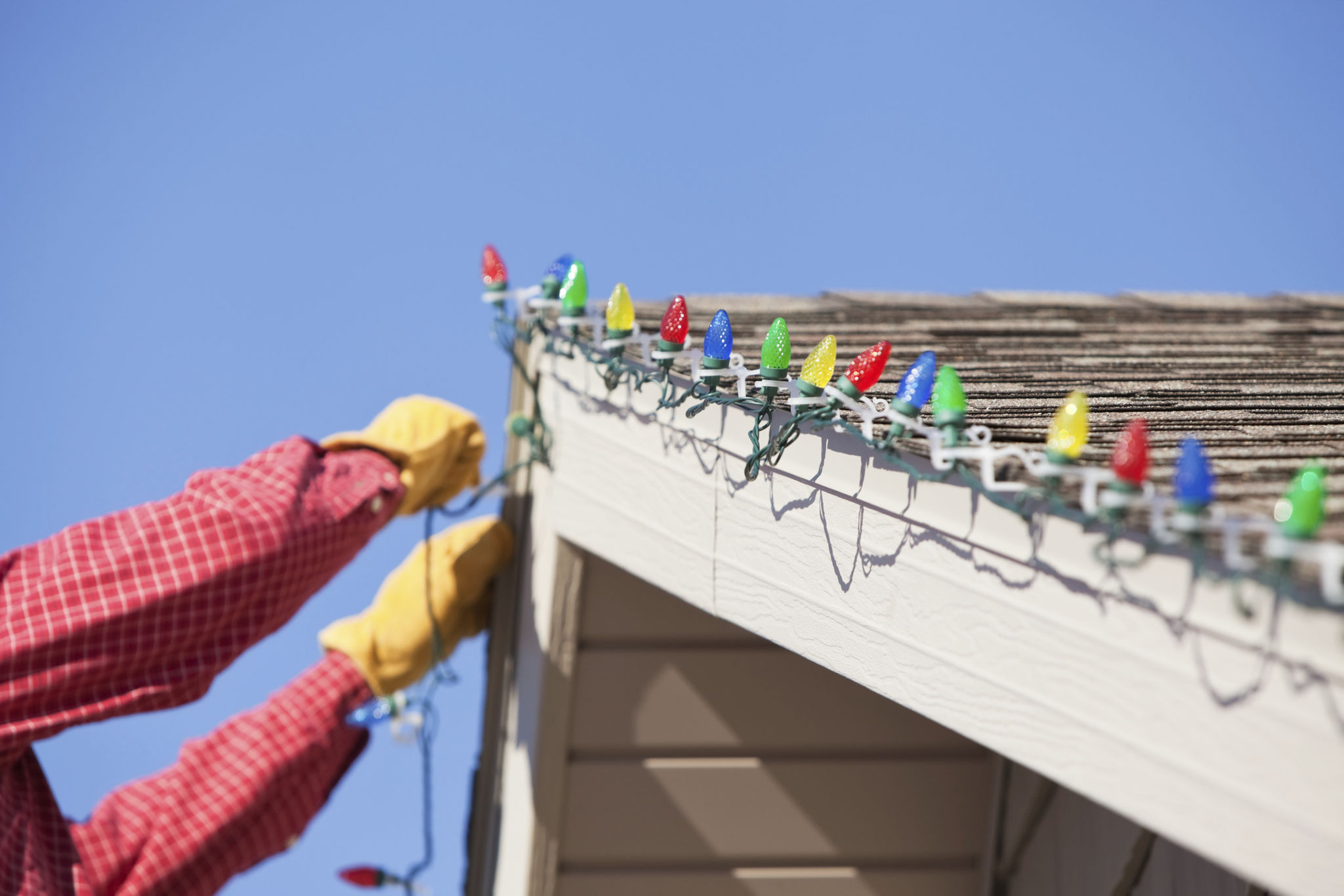 professional christmas light installation