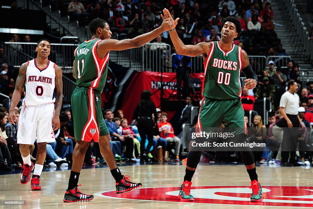 Milwaukee Bucks v Atlanta Hawks